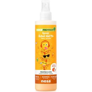 Nosa Protect Triple Action Tea Tree Spray 250ml met perzikgeur