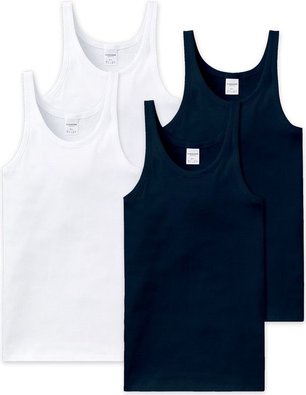 SCHIESSER Onderhemd ESSENTIALS Verpakking van 4