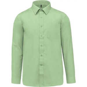 Luxe Herenoverhemd 'Jofrey' lange mouwen Kariban Pistachio Green maat M