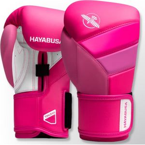 Hayabusa T3 Neon Bokshandschoenen - neon pink - 12 oz