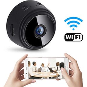 Spy Camera met Wifi App - Full HD 1080p - Dashcam - Beveiligings Camera - Verborgen Camera - Spycam – Mini Camera – Mini Camera Spy – Spionage Camera