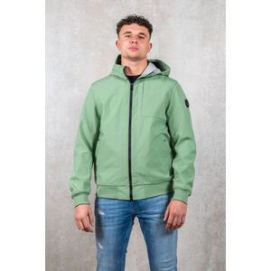 Softshell Jacket Chestpocket - Groen - L