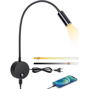 Solacis Leeslampje voor in bed - Leeslampje voor boek - Leeslampje slaapkamer - Kind - Volwassenen - Must have voor in uw kamer!