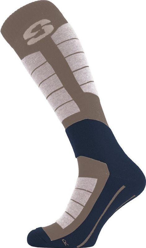 SINNER - SKI SOCKS MERINO SINGLE PACK - SAND - Unisex - Maat 39-41