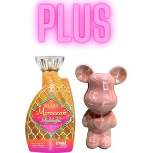 Devoted Creations Moroccan Midnight 400 ml PLUS Beeld Beer Roze 18 cm !