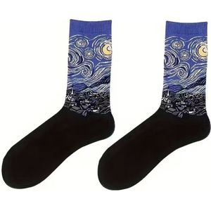 I like Socks - De Sterrennacht: Vincent van Gogh - 1+1 Gratis, tweede paar verrassingsdesign