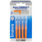 Inava Mono Compact - Tandenborstels - 4 Stuks - ISO3 1,2 mm