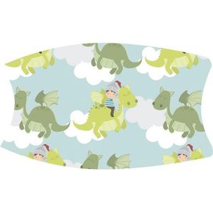 Mondkapje voor kinderen prins / herbruikbaar / incl. 2 stuks PM 2.5 filters