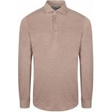 R2 - Camicia Polo Jersey - Beige - Heren Longsleeve