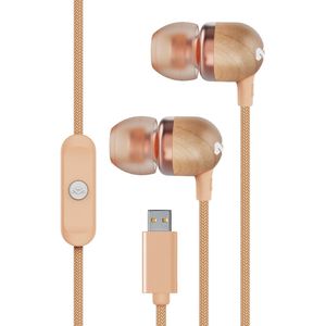 House of Marley - Smile Jamaica - USB-C Oordopjes - Bedraad - Copper - Eco Friendly Design