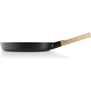 Eva Solo - Nordic Kitchen Gietaluminium Slip-Let Non-Stick Koekenpan Ø 28 cm - Zwart - Hout - Aluminium