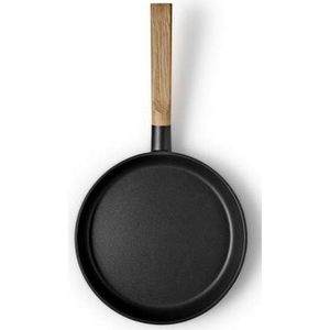 Eva Solo - Nordic Kitchen Gietaluminium Slip-Let Non-Stick Koekenpan Ø 28 cm - Hout - Zwart