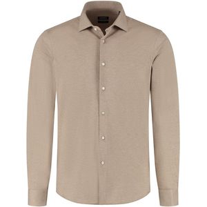 GENTS knit pique - Katoen - Zand - Maat EU38/S