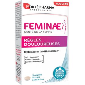 Forté Pharma Feminae Pijnlijke Menstruatie 30 Tabletten