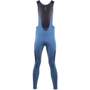 Nalini - Fietsbroek lang - Wielrenbroek Winter - Heren - FREEDOM BIB TIGHT - DEEP BLUE - XXL