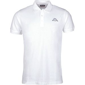 Kappa Poloshirt in großen Größen 303173GG Bright White-6XL