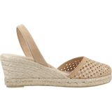RIA Menorca - Ibicenca Wedge - Schoenen - Beige - Suède