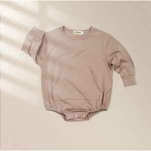 Sweater romper Khaki