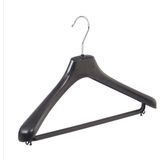 De Kledinghanger Gigant - LX42 - Mantelhanger - Zwart - Kunststof - 10 Stuks