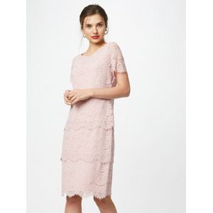 Vera Mont - Cocktailjurk - Lichtroze - Gelaagde Look - Knielengte