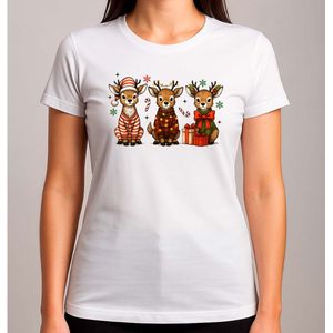 Reindeer Christmas Vibes - T Shirt - MerryChristmas - ChristmasVibes - Funny - Sarcasm - VrolijkKerstfeest - Kerstmis - Grappig - Sarcasme
