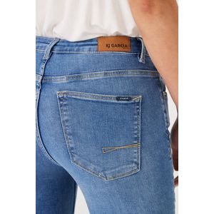 GARCIA Celia Dames Skinny Fit Jeans Blauw - Maat W26 X L28