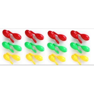 12x Set sambaballen rood/geel/groen