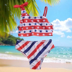 Meisjes bikini amerika 116 - 6 jaar