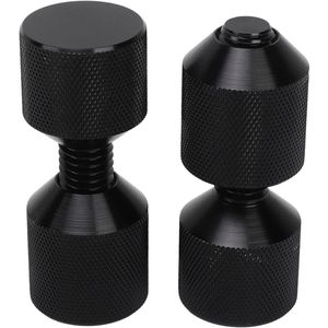 Set met Twee Gaatspennen 1-1/8in Aluminium Set - Schroefdraad - 2-gaats Flensuitlijningspen - Pijpfittergereedschap - ASME 150LB Flenzen - Vanaf 1/2in-14in .