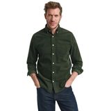 Gant - Overhemd - Groen - Corduroy - Button-down Boord