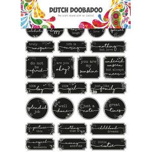 Dutch Doobadoo Dutch Sticker Art A5 Grunge tickets 491.200.005
