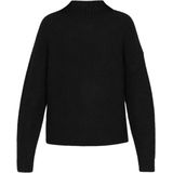 usha WHITE LABEL - Trui - Zwart - Knitwear - Lange Mouw