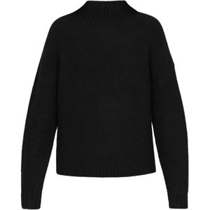 usha WHITE LABEL - Trui - Zwart - Knitwear - Lange Mouw