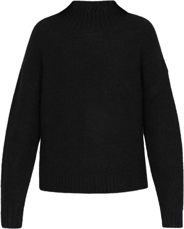 usha WHITE LABEL - Trui - Zwart - Knitwear - Lange Mouw