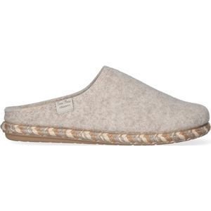 Toni Pons - Deli FP - Pantoffels - Ecru - Vilt - Imitatiebont