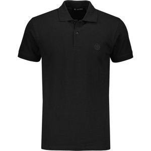 Gino Santi Polo Shirt Heren Basics | Zwart | Maat L