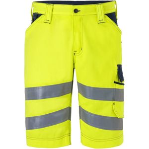 HAVEP Bermuda High Visibility 80232 - Fluo Geel/Donker Denim - 52