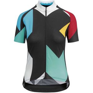 Assos Fastlane Rock Korte Mouw Wielertrui Veelkleurig XL Vrouw