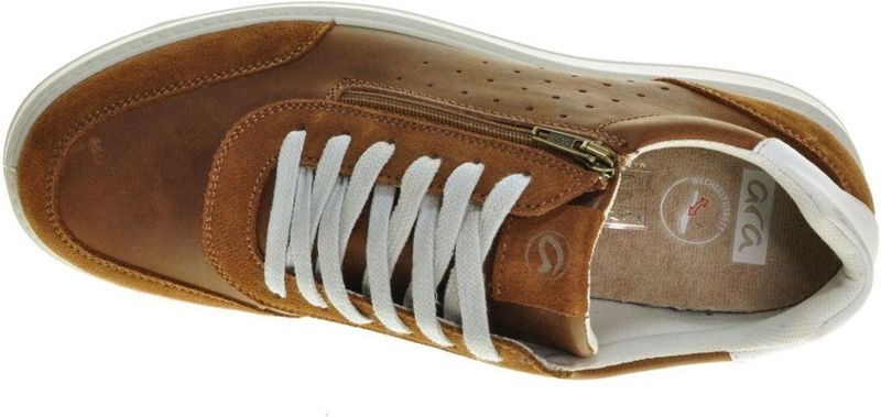 Comfort - Herenschoenen - Cognac - Steunzolen