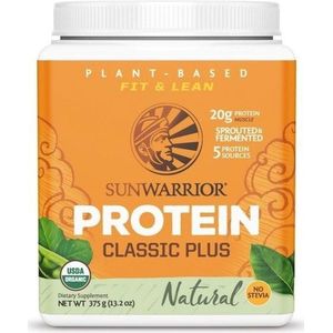Sunwarrior - Naturel Proteine Poeder classic plus – 375 gram
