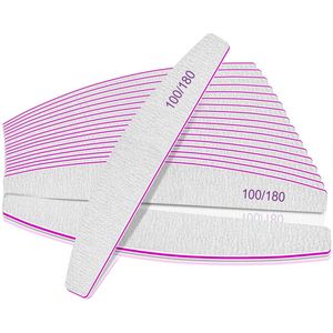 Professionele nagelvijlen - Gel- en acrylnagels - 12 stuks