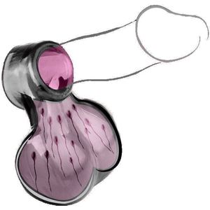 Herbruikbare condooms voor mannen met een vertraagde vergrendeling, spermaring en penisverlenger