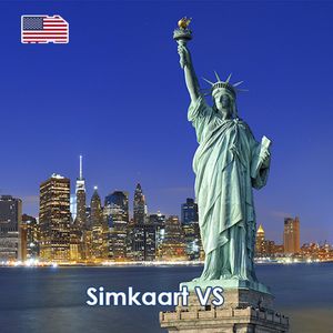 Data Simkaart USA - 50GB - 5G - 30 Dagen