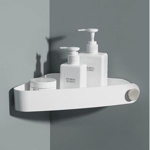 Plastic doucheplank zonder boren doucheplank douchemand wordt geleverd met een kleine ronde haak douchemanden aan de muur gemonteerd voor keuken en badkamer, wit