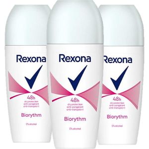 Rexona Deo Roller Biorytm - 3 x 50 ml