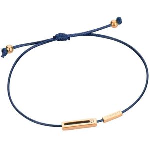 Esprit ESBR00741K21 Mini  - armband - Textiel - Blauw en rosékleurig