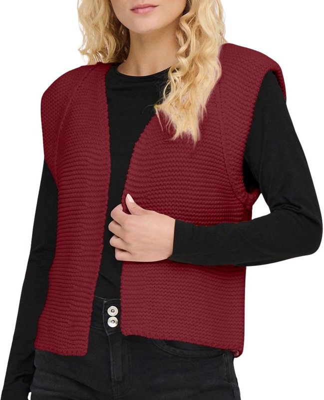 Only - Onlloui - Gilet - Cabernet - Dames