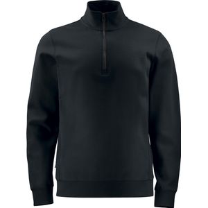Projob Sweater met halve ritssluiting 642128 Zwart - Maat 4XL