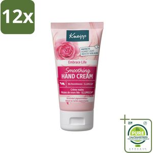 Kneipp - Handcrème - Embrace Life - Anti‑Aging (ILLUMISCIN) - 50 ml - Voordeelverpakking - 12 stuks - Anti-aging handcreme - Pigmentvlekken verlagen