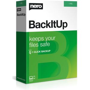 Nero BackItUp - 1 Apparaat - Engelstalig - Windows Download